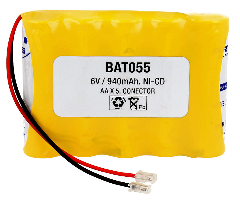pack-de-baterias-6v-940mah-ni-cd-bat055 pack-de-baterias-6v-940mah-ni-cd-bat055
