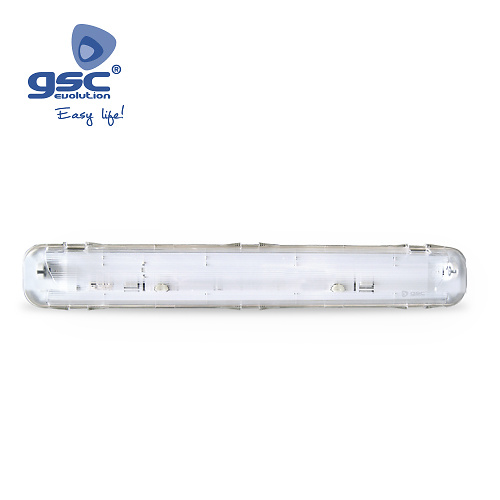 Pantalla Estanca IP65 tubo fluorescente T8 1x58W Pantalla Estanca IP65 tubo fluorescente T8 1x58W GSC