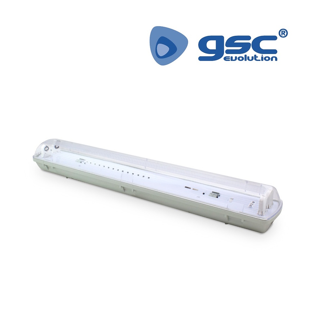 Pantalla estanca doble para LED 2x150cm Pantalla estanca doble para LED 2x150cm GSC