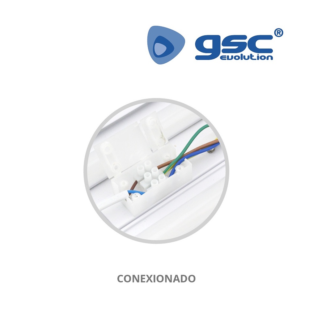 Pantalla luminosa LED Berke 24W 4200K IP44 Pantalla luminosa LED Berke 24W 4200K IP44 GSC
