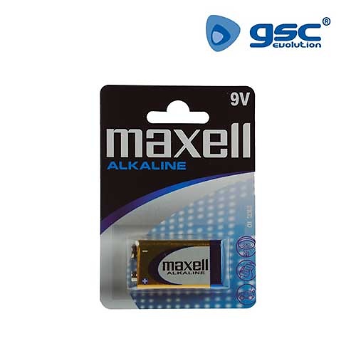 Maxell 9V (LR09) Maxell 9V (LR09). 1 unidad