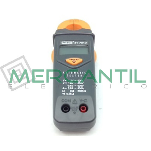 Pinza Amperimetrica 400A CA con Selección Automatica Inteligente HT7010 HT INSTRUMENTS 