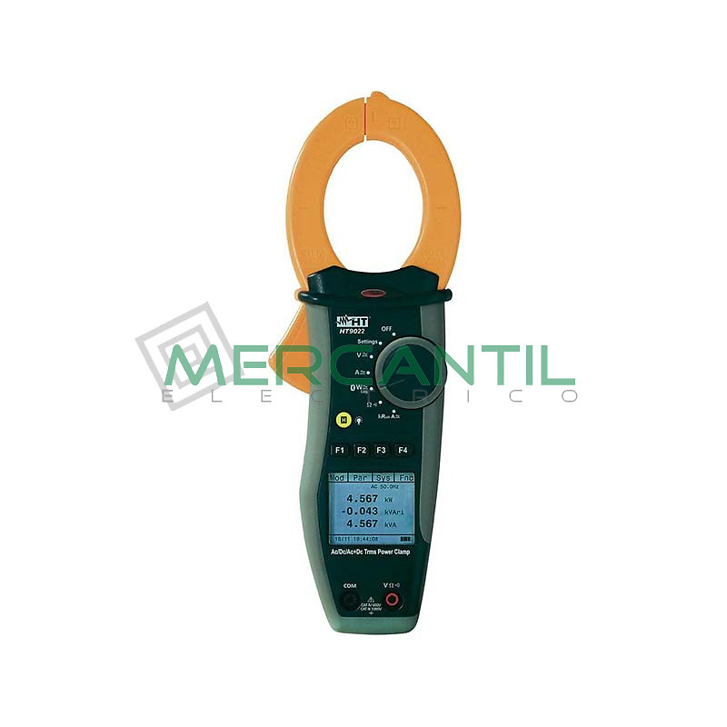 Pinza Vatimetrica 1000ACC+CA TRMS con Bluetooth HT9022TRMS HT INSTRUMENTS 
