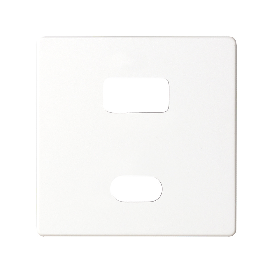 Placa para cargador USB A+C Quickcharge blanco Simon 82 Placa para cargador USB A+C Quickcharge blanco Simon 82