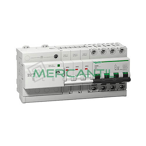 protección sobretensiones 16308 Protección Sobretensiones SCHNEIDER 3P+N 50A