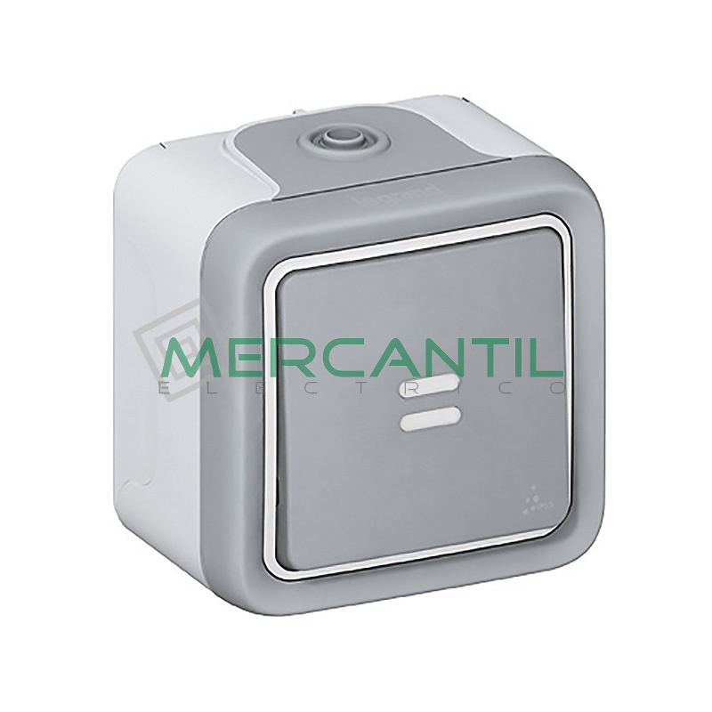 Pulsador Luminoso Plexo LEGRAND 