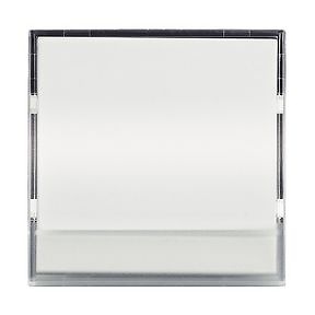 Pulsador luminoso porta-etiquetas Classia - 10A -250 Vca - 2 módulos 