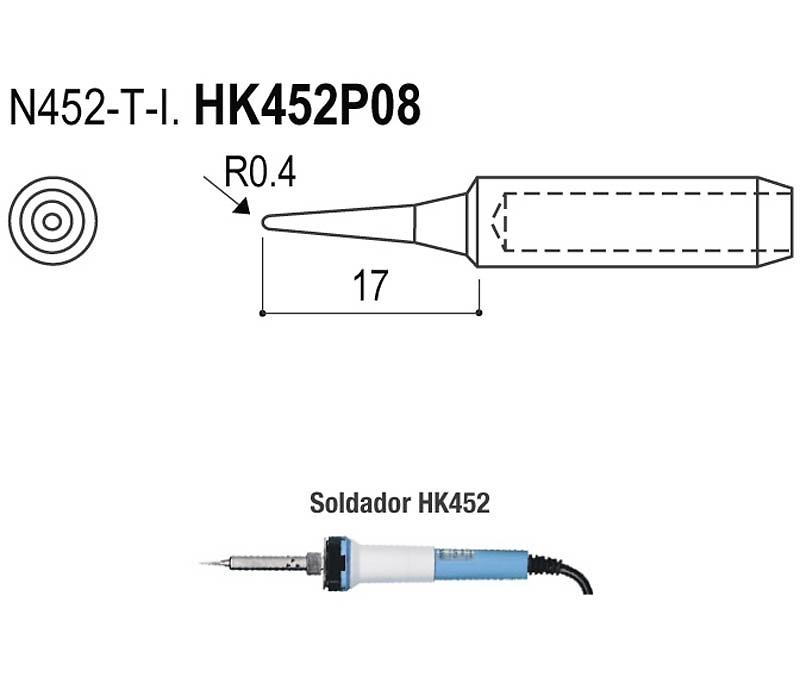 puntas-hk452-y-hk453-hk452p08 puntas-hk452-y-hk453-hk452p08