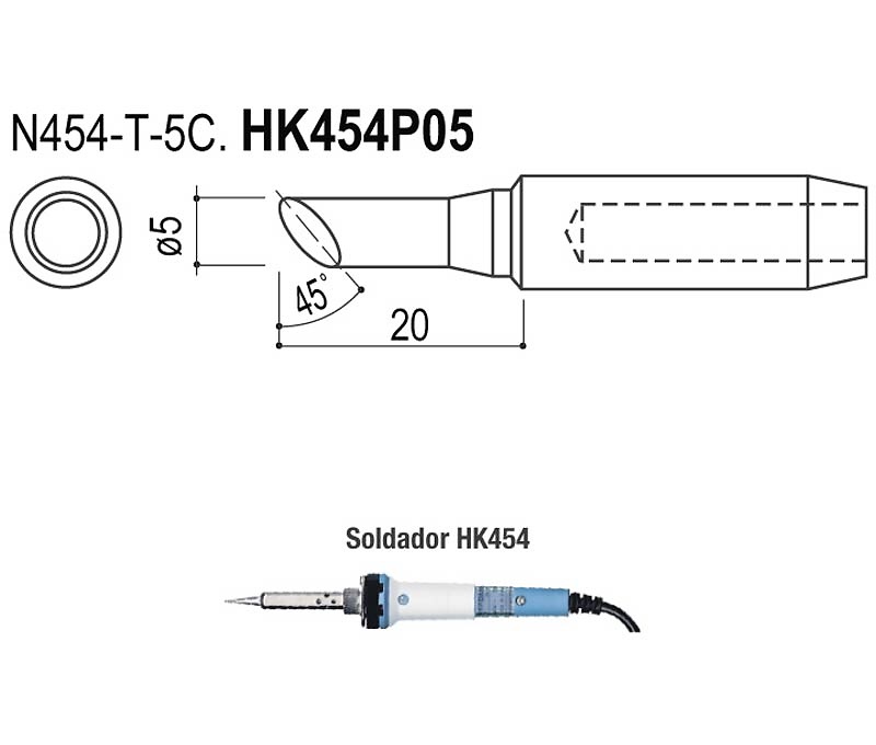 puntas-hk454-hk454p05 puntas-hk454-hk454p05