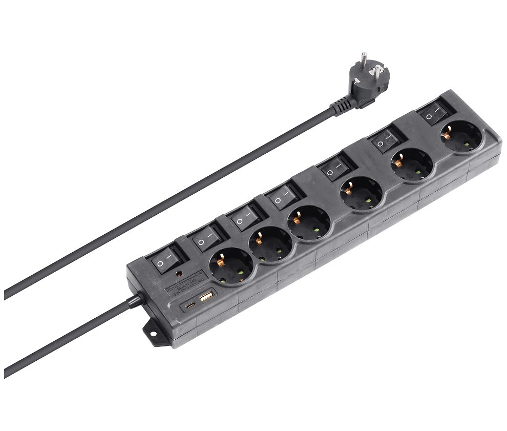 regleta-de-1e-6s-schuko-con-interruptores-individuales-y-usb-mel281 regleta-de-1e-6s-schuko-con-interruptores-individuales-y-usb-mel281