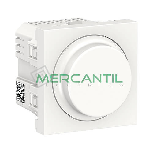 Regulador LED Universal 5-200W 2 Modulos New Unica SCHNEIDER ELECTRIC Blanco 