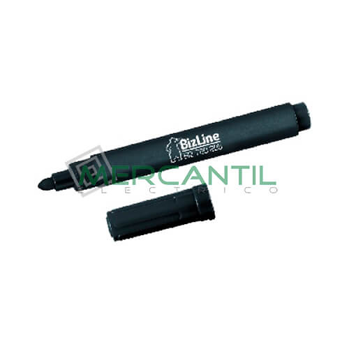 Rotulador con Punta Ancha BIZLINE - Color Negro 