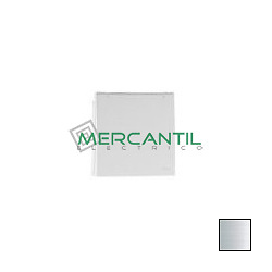 Tapa Articulada para Protección de Enchufe Schuko 2P+T LOGUS 90 EFAPEL Aluminio 