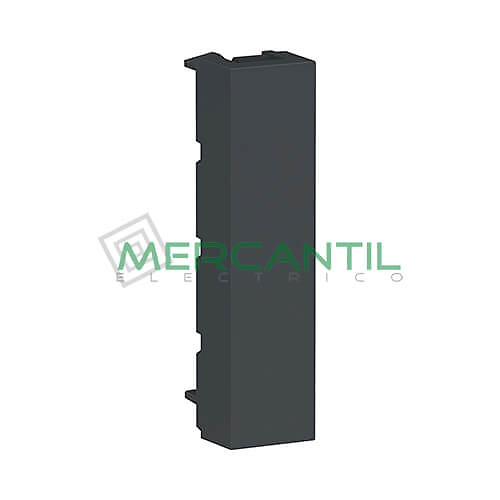 Tapa Ciega 1/2 Modulo New Unica SCHNEIDER ELECTRIC Antracita 