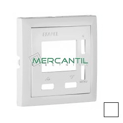 Tapa para Interruptor Horario Digital de 1 Circuito LOGUS 90 EFAPEL BLANCO 