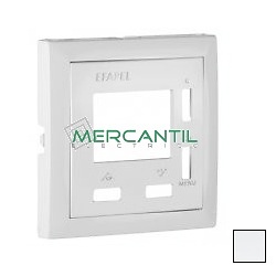 Tapa para Interruptor Horario Digital de 1 Circuito LOGUS 90 EFAPEL HIELO 