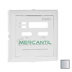 Tapa para Mando Local de Persianas con Sensor Infrarrojo LOGUS 90 EFAPEL Aluminio 