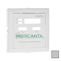 Tapa para Mando Local de Persianas con Sensor Infrarrojo LOGUS 90 EFAPEL Gris 