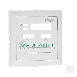 Tapa para Mando Local de Persianas con Sensor Infrarrojo LOGUS 90 EFAPEL HIELO 