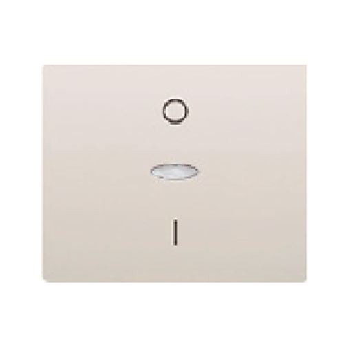 Tapa para interruptor bipolar Iris BJC - color blanco 