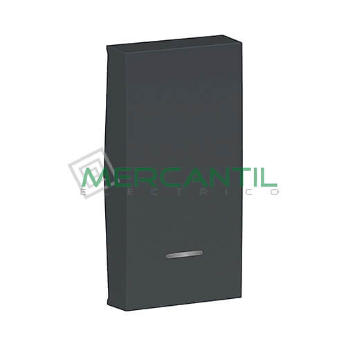 Tecla Accesoria con Visor 1 Modulo New Unica SCHNEIDER ELECTRIC Antracita 