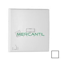 Tecla Simple para Mecanismos Luminosos con Símbolo de Campana LOGUS 90 EFAPEL BLANCO 