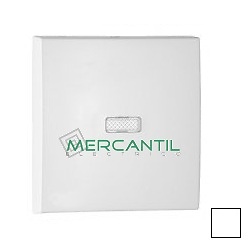 Tecla Simple para Mecanismos Luminosos con Señalización LOGUS 90 EFAPEL BLANCO 