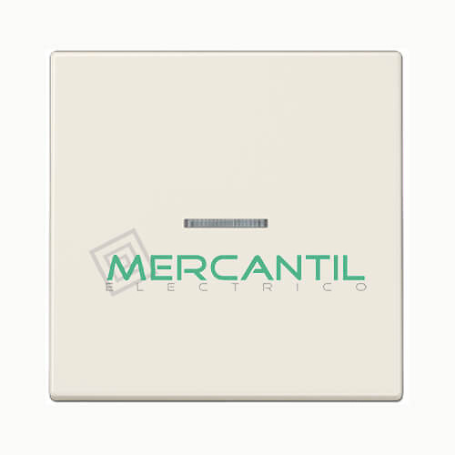 Tecla con Visor para Mecanismos Simples LS990 JUNG Blanco Marfil 