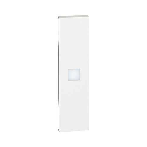 Bticino Tecla iluminable para mecanismos blanco Living Now KW01X Bticino Tecla iluminable para mecanismos 1 módulo color blanco Living Now