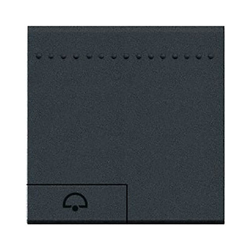 Interruptor Bticino Living Light timbre L4915M2DN Bticino Interruptor 2 módulos símbolo timbre 10ud Living Light