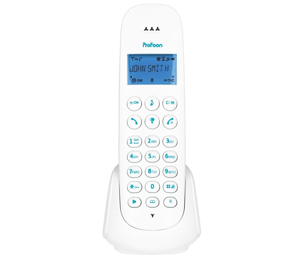 telefono-inalambrico-dect-gap-blanco-azul-telf121wb telefono-inalambrico-dect-gap-blanco-azul-telf121wb