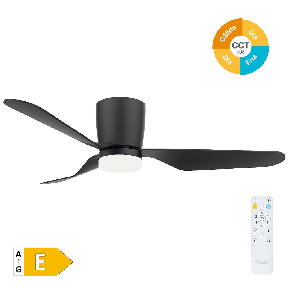 ventilador-techo-solesia-con-luz-cct-regulable-y-mando-132-3-aspas-dc-negro-300005058 ventilador-techo-solesia-con-luz-cct-regulable-y-mando-132-3-aspas-dc-negro-300005058 Mercantil Eléctrico