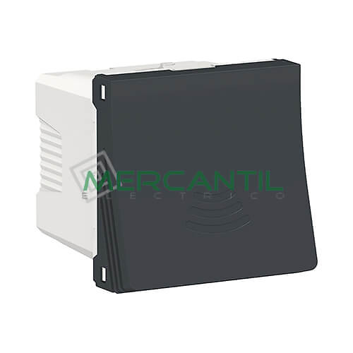 Zumbador 250V 2 Modulos New Unica SCHNEIDER ELECTRIC Antracita 