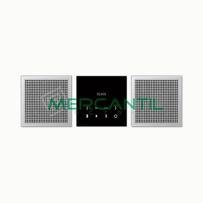 Kit Estereo Bluetooth Connect con Display LS990 JUNG - Menú principal, Material eléctrico ...