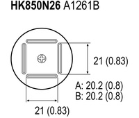 A1261B HK850N26 BOQUI QFP 20X20 MM
