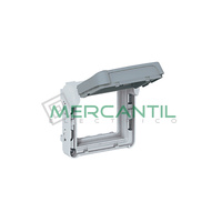 Adaptador para Mosaic Con Tapa Transparente IP55 Plexo LEGRAND