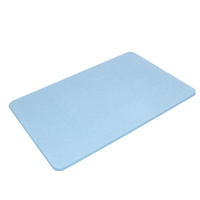 Alfombra de baño de secado rapido de diatomita Azul