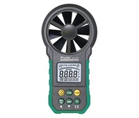 Anemómetro digital para medir velocidad y volumen del aire