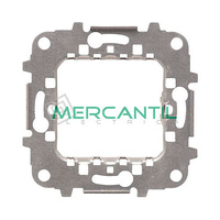 Bastidor sin Garras para Caja Universal 1 Elemento 2 Modulos Zenit NIESSEN