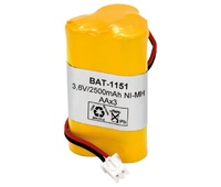 Batería para Linterna 3,6v/2500mAh NI-MH