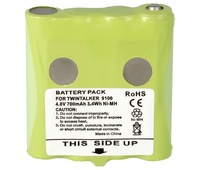 Batería para Walkie Topcom Twintalker 4,8V/700mAh NI-MH