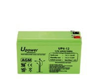 Batería plomo 12,0V/6Ah (150,0x95,0x50,0mm)