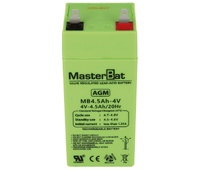 Batería plomo 4,0V/4,5Ah (48,0x102,0x48,0mm)