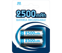 Batería recargable AA 1,2V/2500mAh NI-MH