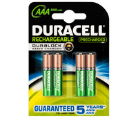 Batería recargable AAA 1,2V/750mAh NI-MH Duracell