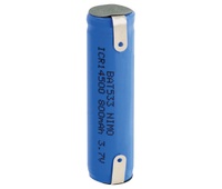 Batería recargable Li-Ion IRC14500, Con cto. de control