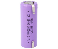 Batería recargable Li-Ion IRC18500-18490, SIN cto.de control