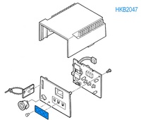 Botonera membrana para HK937ESD.