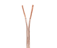 Cable para altavoz 2x0.75mm, Transparente polarizado 100m