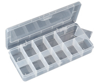 Caja clasificadora  con 12 departamentos ajustables